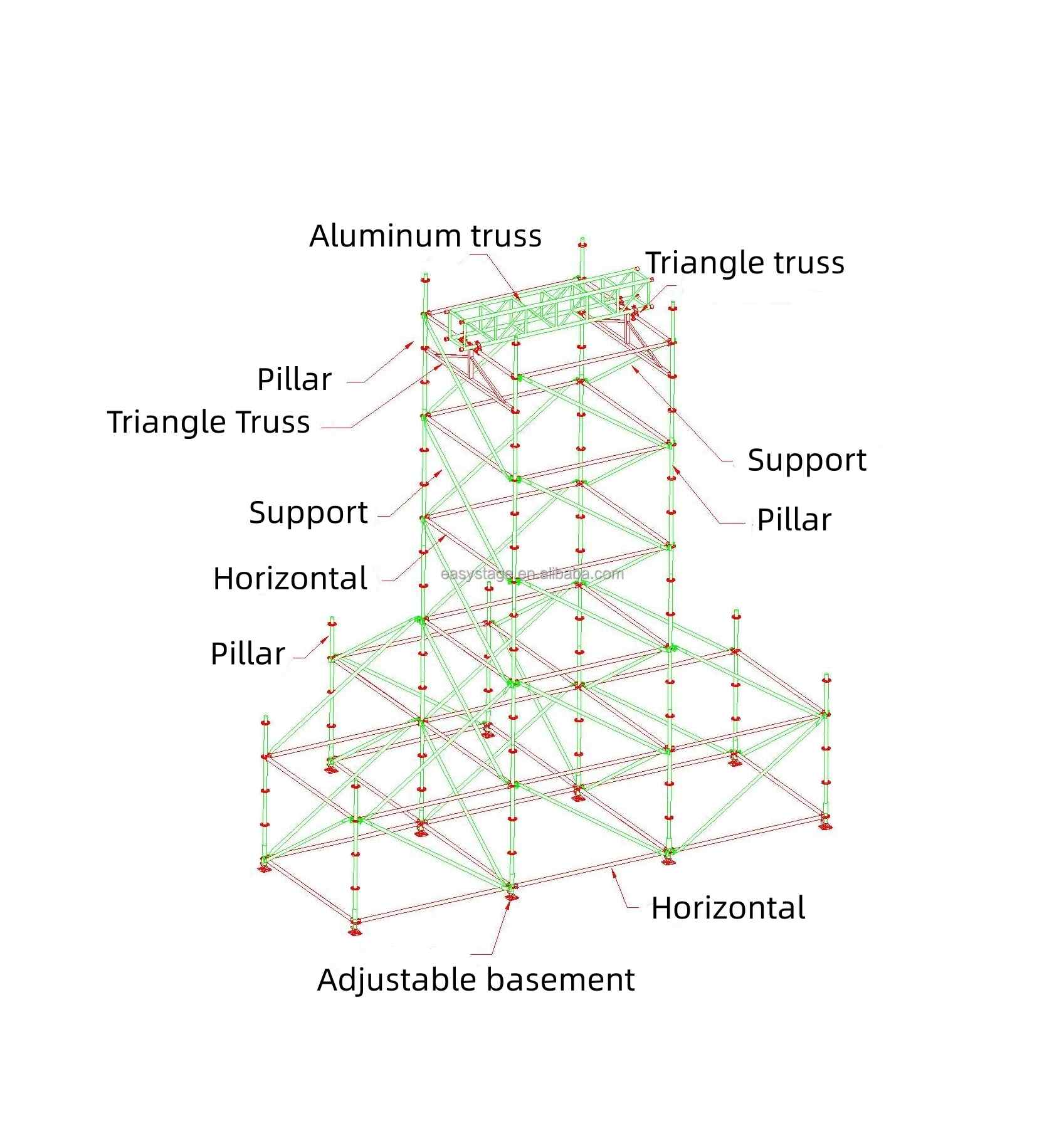 sound layher truss tower