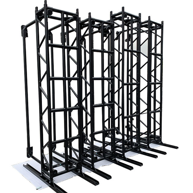 black tour truss aluminum