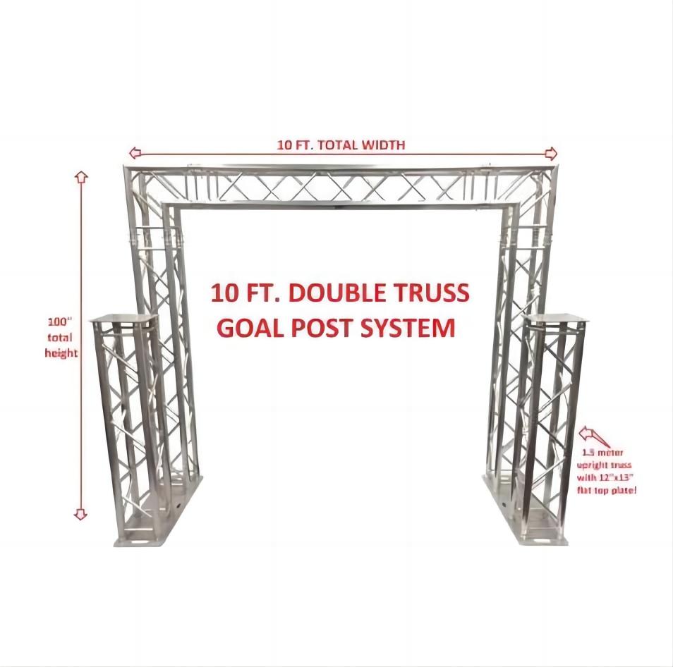 Goal Post Structure with Totem Pillar