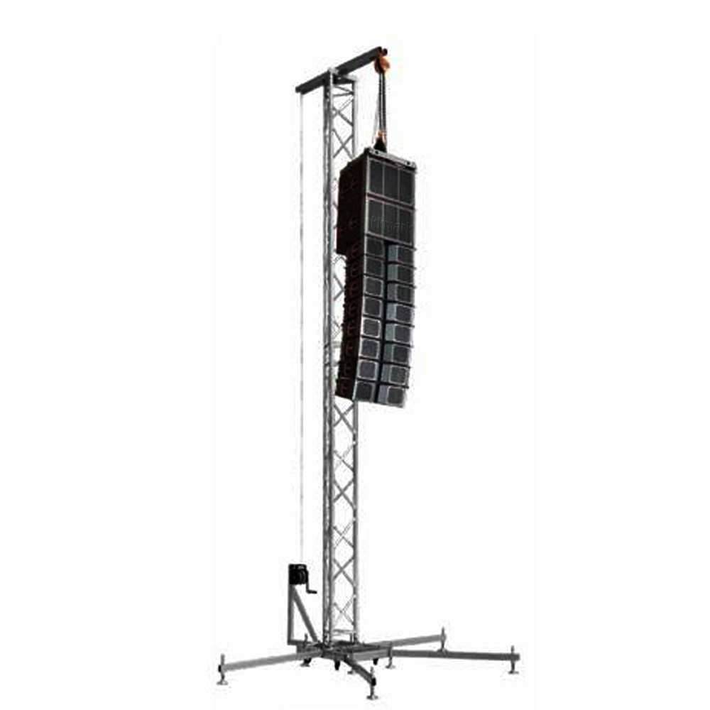 line array sound truss tower