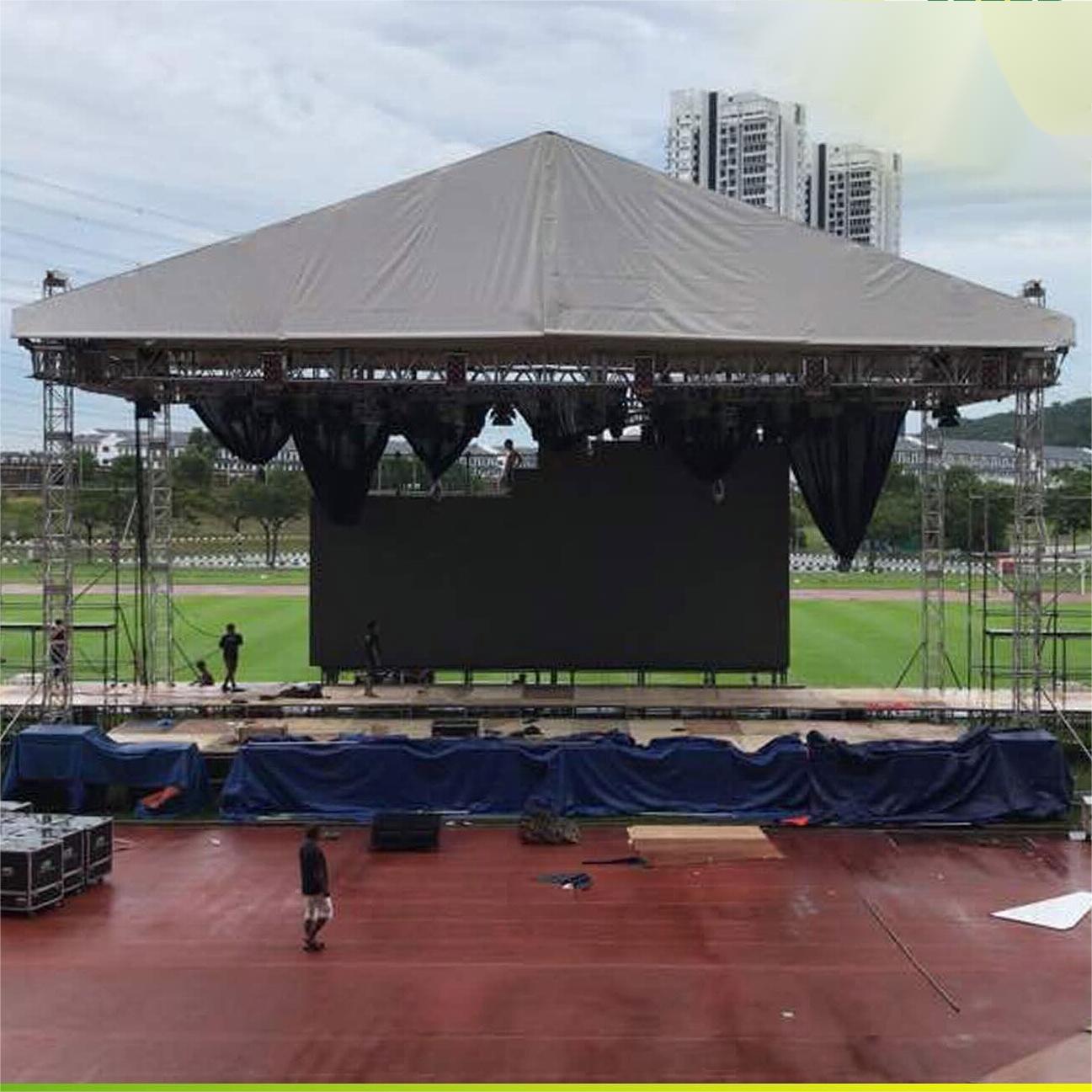 concert roof stage