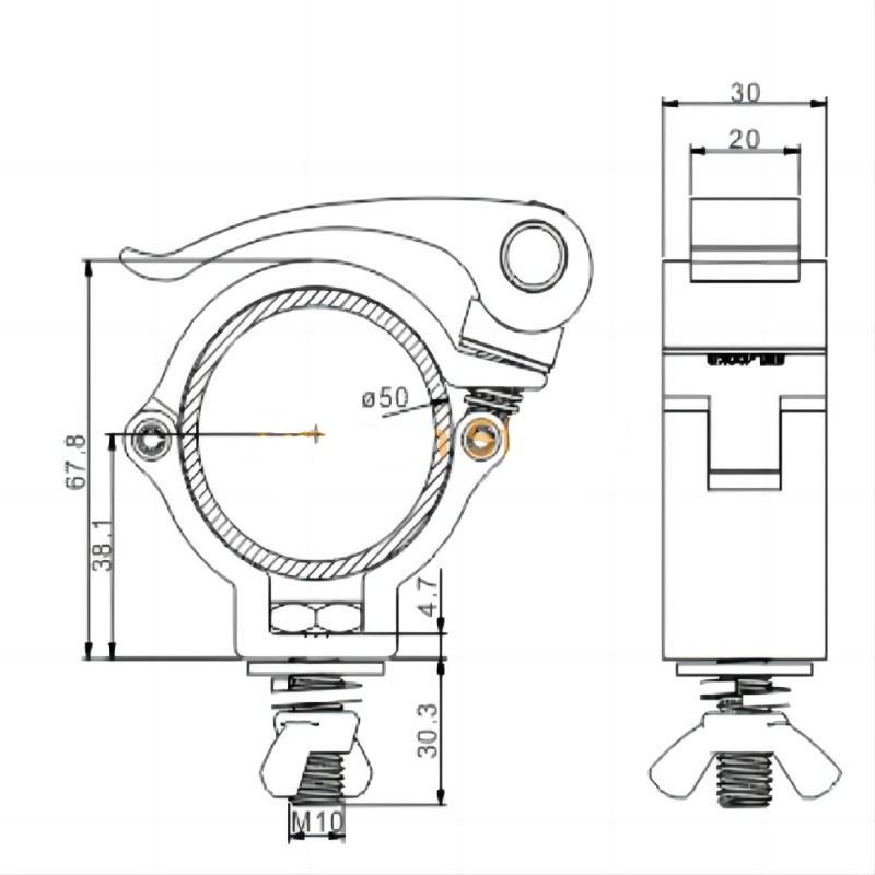 lighting clamp hook