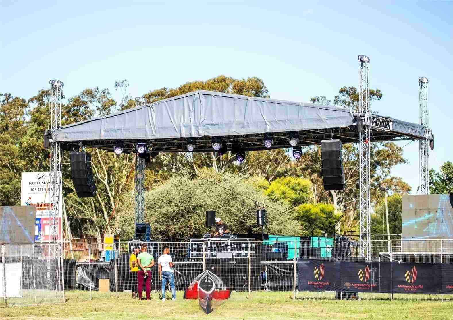 outdoor concert stage