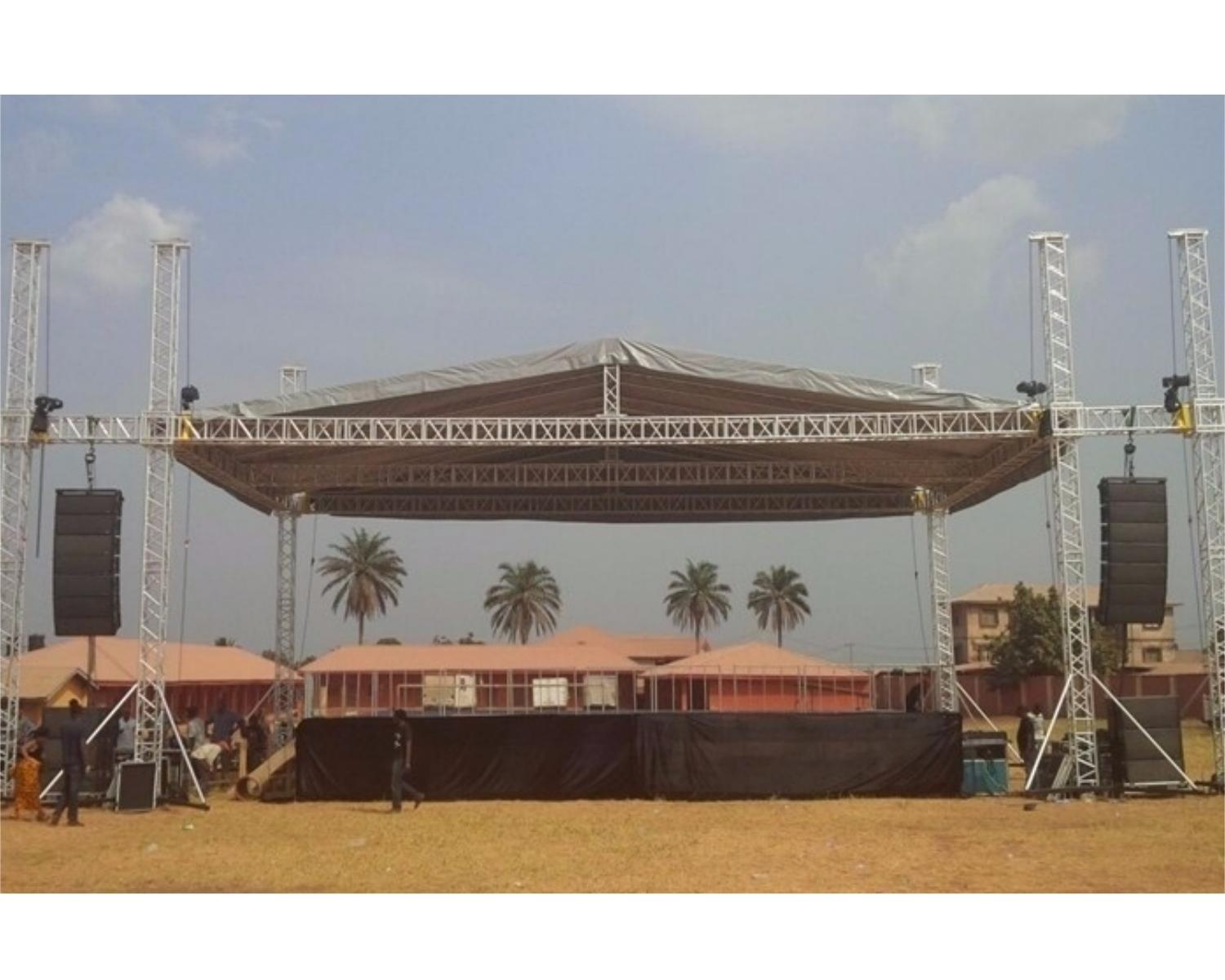 concert roof truss