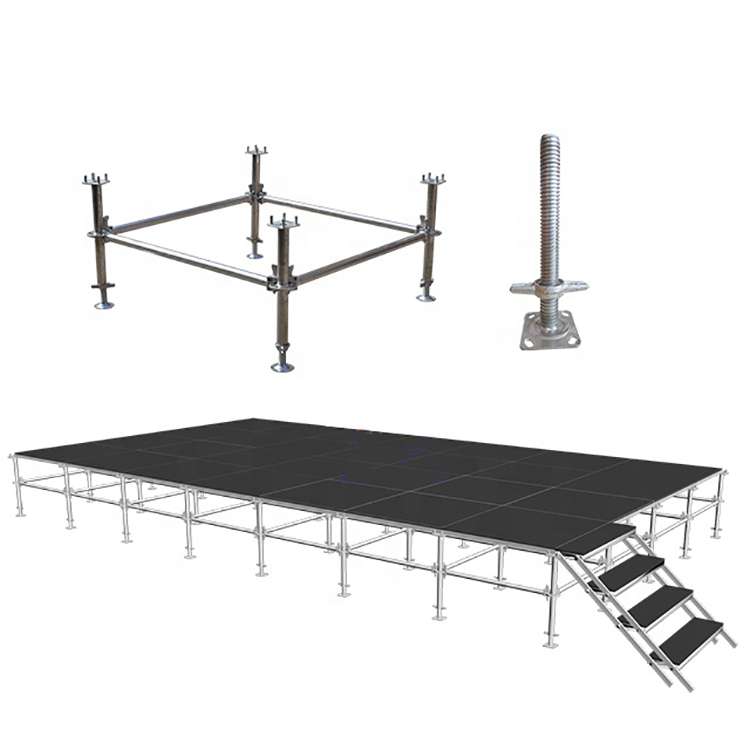 steel layher stage frame