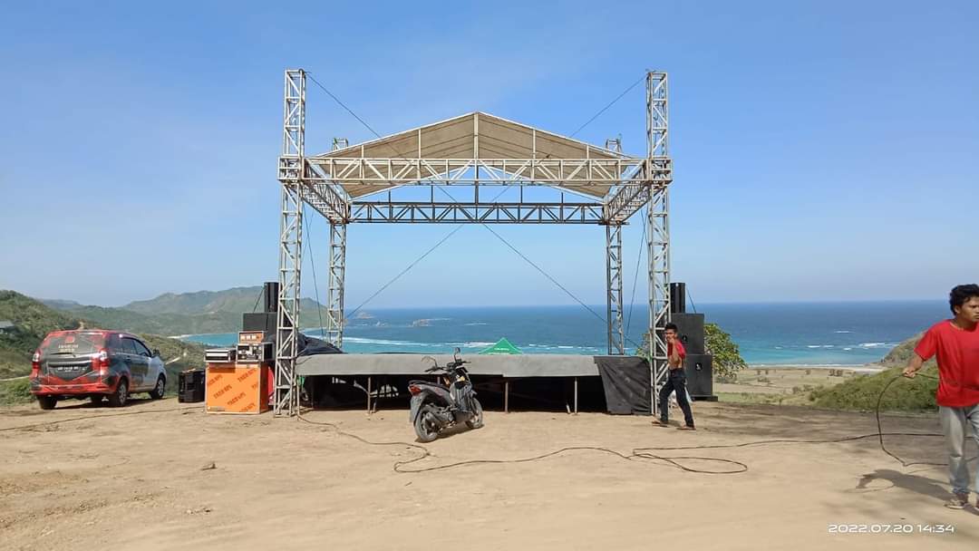 truss stage roof truss system for outdoor events