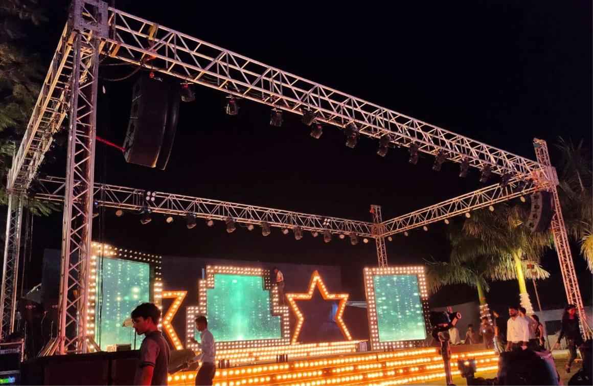 stage aluminum stage truss display system for sale