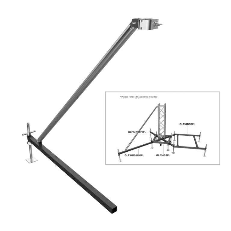 Ground Support F34 PL BS Steel Base part