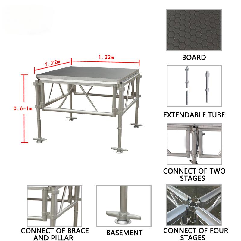 Portable Aluminum Concert Stage