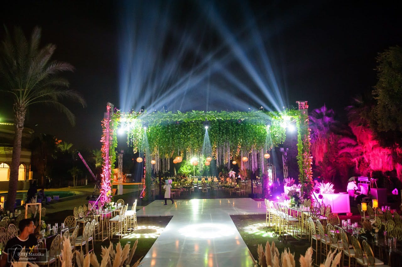 wedding stage truss