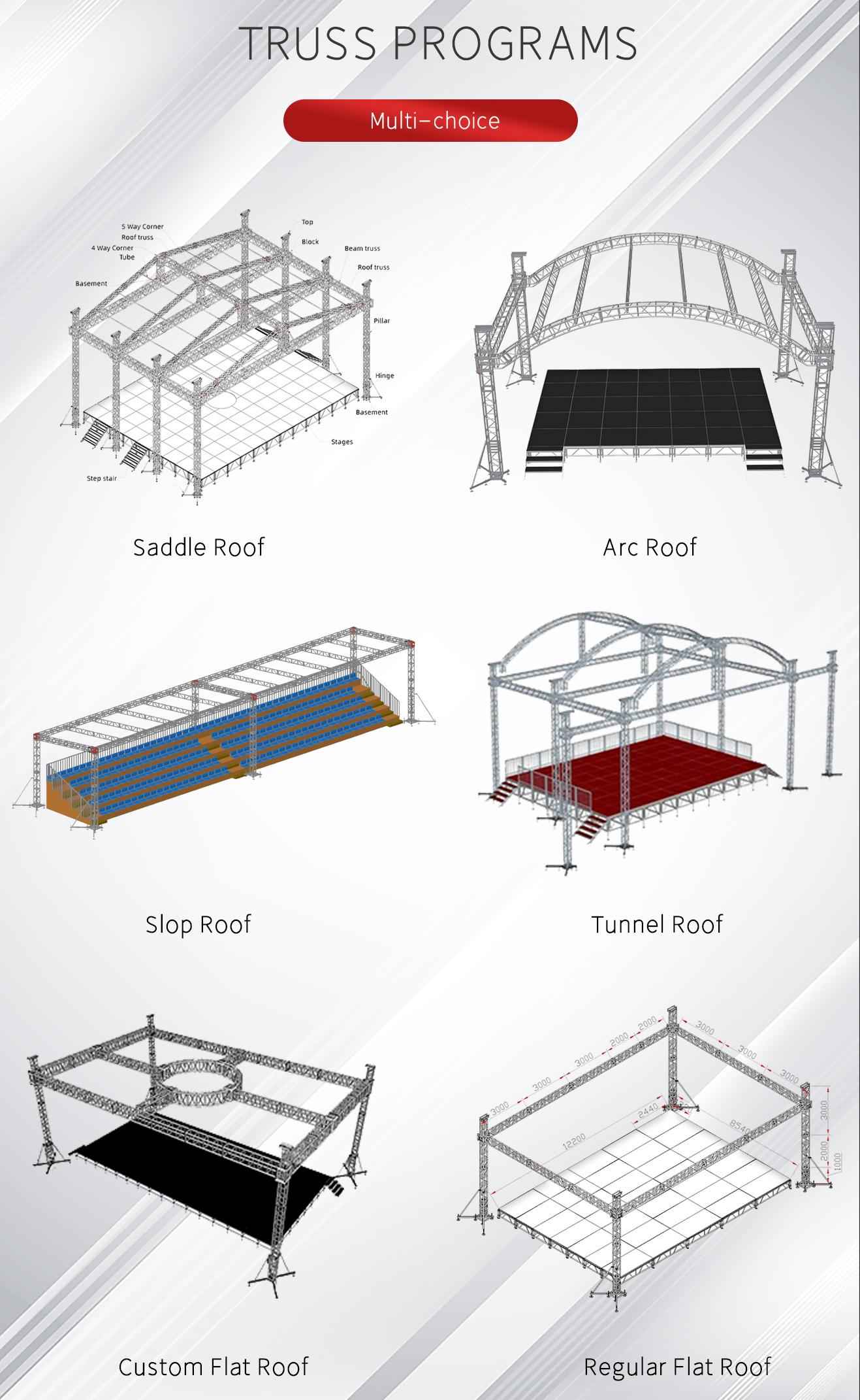 Event Roof Truss System options