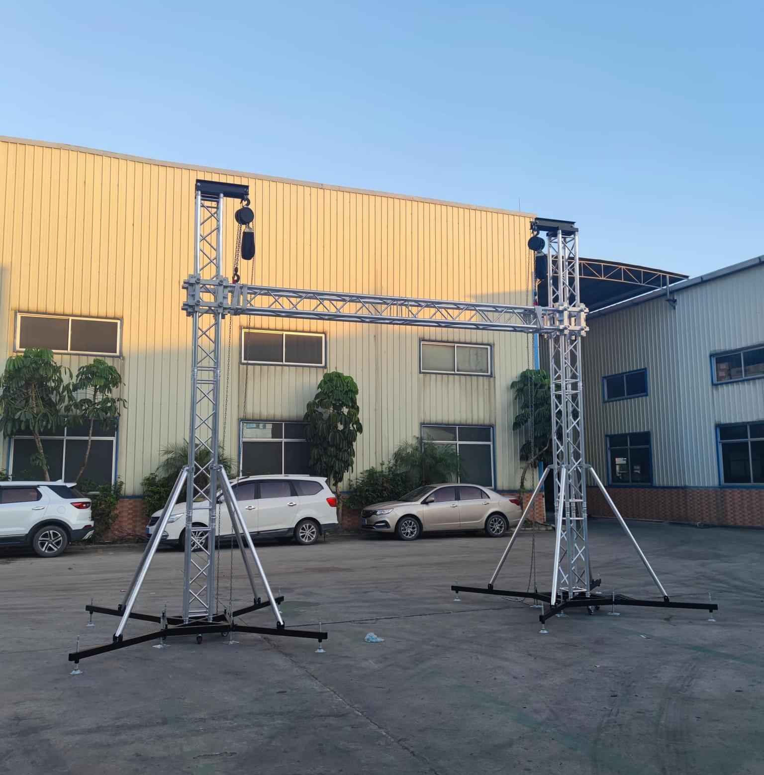 led video wall truss