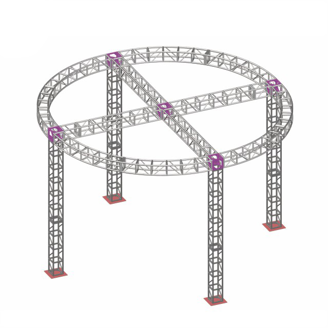 circular roof truss