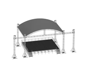 Curved Truss Concert Stage