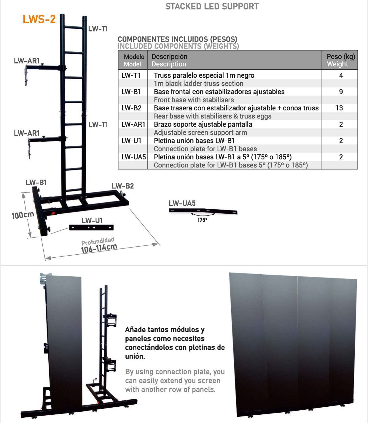 Aluminum modular structures